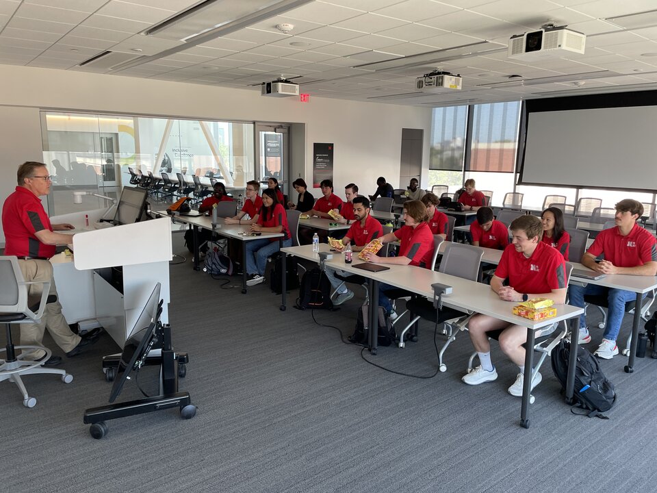 Students working to understand the concepts of pollution prevention